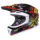 Casco Cross Shot Furious Raid Amarillo Rojo