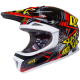Casco Cross Shot Furious Raid Amarillo Rojo