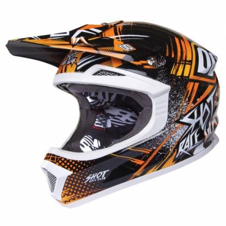 Casco Shot Furious Raid Naranja