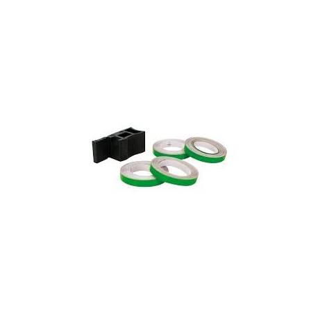 Pegatina Vinilo Rueda Wheel Stripe Verde