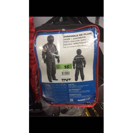 Traje Lluvia 2 piezas Tnt