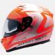 Casco MT Blade Sv Reflexion Naranja Fluor