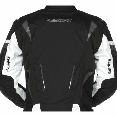 Cazadora Rainers H20 Blanca Negra