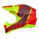 Casco Off Road Mt Synchrony Spec Rojo Amarillo