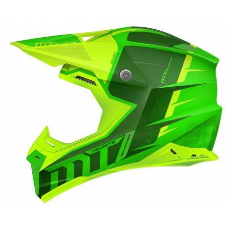 Casco Off Road Mt Synchrony Spec Verde Amarillo