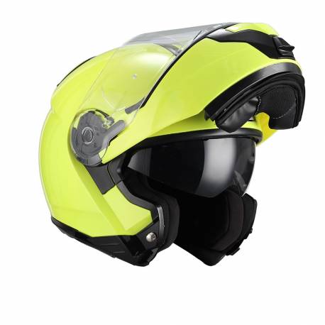 Casco Modular NZI COMBI DUO Graphics Yellow Fluo + Pinlock