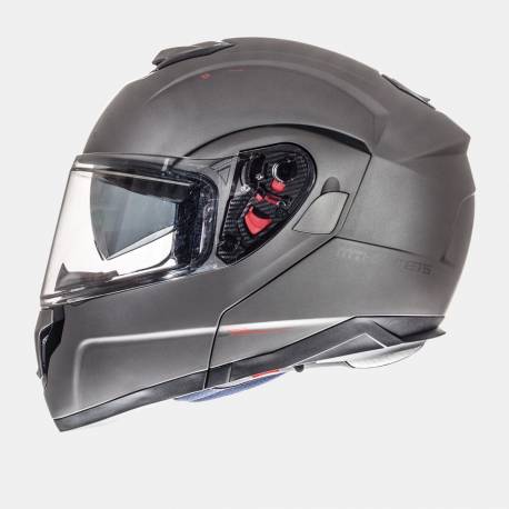 Casco Modular MT ATOM Solid Gris Mate