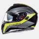 Casco Modular MT ATOM SV TARMAC Negro Amarillo