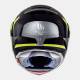 Casco Modular MT ATOM SV TARMAC Negro Amarillo
