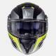 Casco Modular MT ATOM SV TARMAC Negro Amarillo