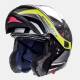 Casco Modular MT ATOM SV TARMAC Negro Amarillo