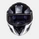 Casco Modular MT ATOM SV TARMAC Negro Blanco