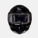 Casco Modular MT ATOM Solid Negro Brillo