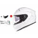Casco MT Fibra KREsv Solid Pearl White