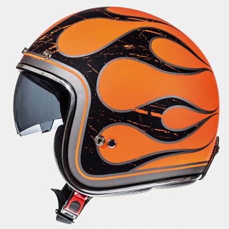 Casco Mt Le Mans Flaming