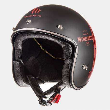 Casco Mt Le Mans Divenire Black Red
