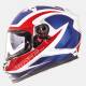 Casco Integral Mt Blade Sv Morph White Red Blue