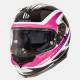 Casco Integral Mt Blade Sv Morph White Fucsia