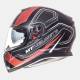 Casco Mt Thunder 3 Sv Trace Black Red