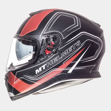Casco Mt Thunder 3 Sv Trace Black Red