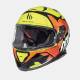 Casco Mt Thunder 3 Sv Torn Yellow Orange