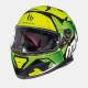 Casco Mt Thunder 3 Sv Torn Yellow Green