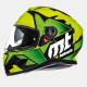 Casco Mt Thunder 3 Sv Torn Yellow Green