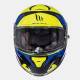 Casco Mt Thunder 3 Sv Torn Yellow Blue