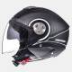 Casco MT City Eleven Sv Tron Black White