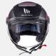 Casco MT City Eleven Sv Tron Black Fucsia