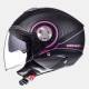 Casco MT City Eleven Sv Tron Black Fucsia