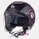 Casco MT City Eleven Sv Tron Black Fucsia
