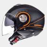 Casco MT City Eleven Sv Tron Black Orange