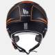 Casco MT City Eleven Sv Tron Black Orange