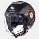 Casco MT City Eleven Sv Tron Black Orange
