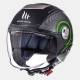Casco MT City Eleven Sv Tron Black Green