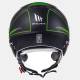 Casco MT City Eleven Sv Tron Black Green