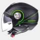 Casco MT City Eleven Sv Tron Black Green