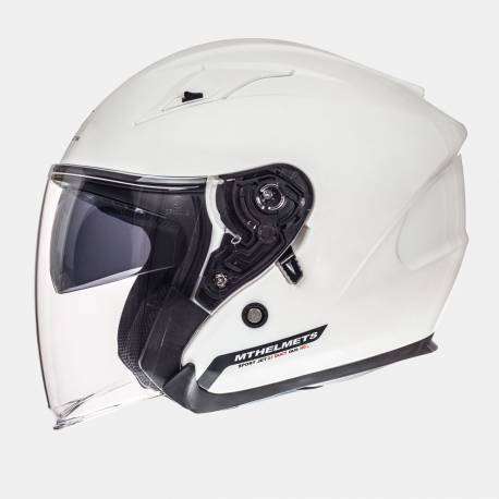 Casco Jet MT Avenue Solid Gloss White
