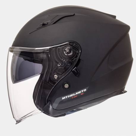 Casco Jet MT Avenue Solid Matt Black