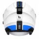 Casco Jet MT Avenue Crossroad Blanco Azul