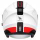Casco Jet MT Avenue Crossroad Blanco Rojo