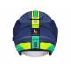 Casco Jet MT Avenue Crossroad Azul Amarillo