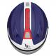 Casco Jet MT Avenue Crossroad Azul Rojo
