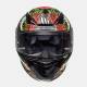 Casco MT Revenge Skull & Rose Negro Rojo