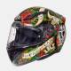 Casco MT Revenge Skull & Rose Negro Rojo