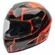 Casco Integral Nzi Must Multilogo Naranja