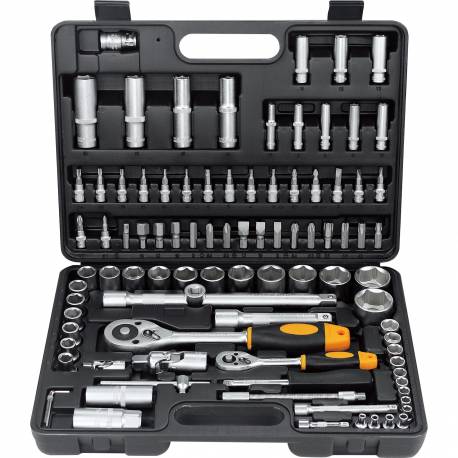 Caja De Herramientas Hi-Q Set 94 Piezas