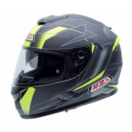 Casco Nzi Symbio Duo Dart Ulster Fluo Yellow + Pinlock