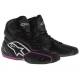 Alpinestars Stella Faster-2 WP negro / fucsia impermeable